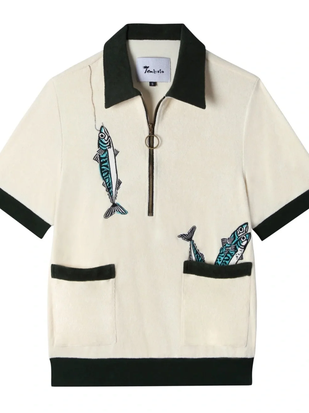 Tombolo 'The Angler' Cabana Shirt Size M - Picture 2 of 8